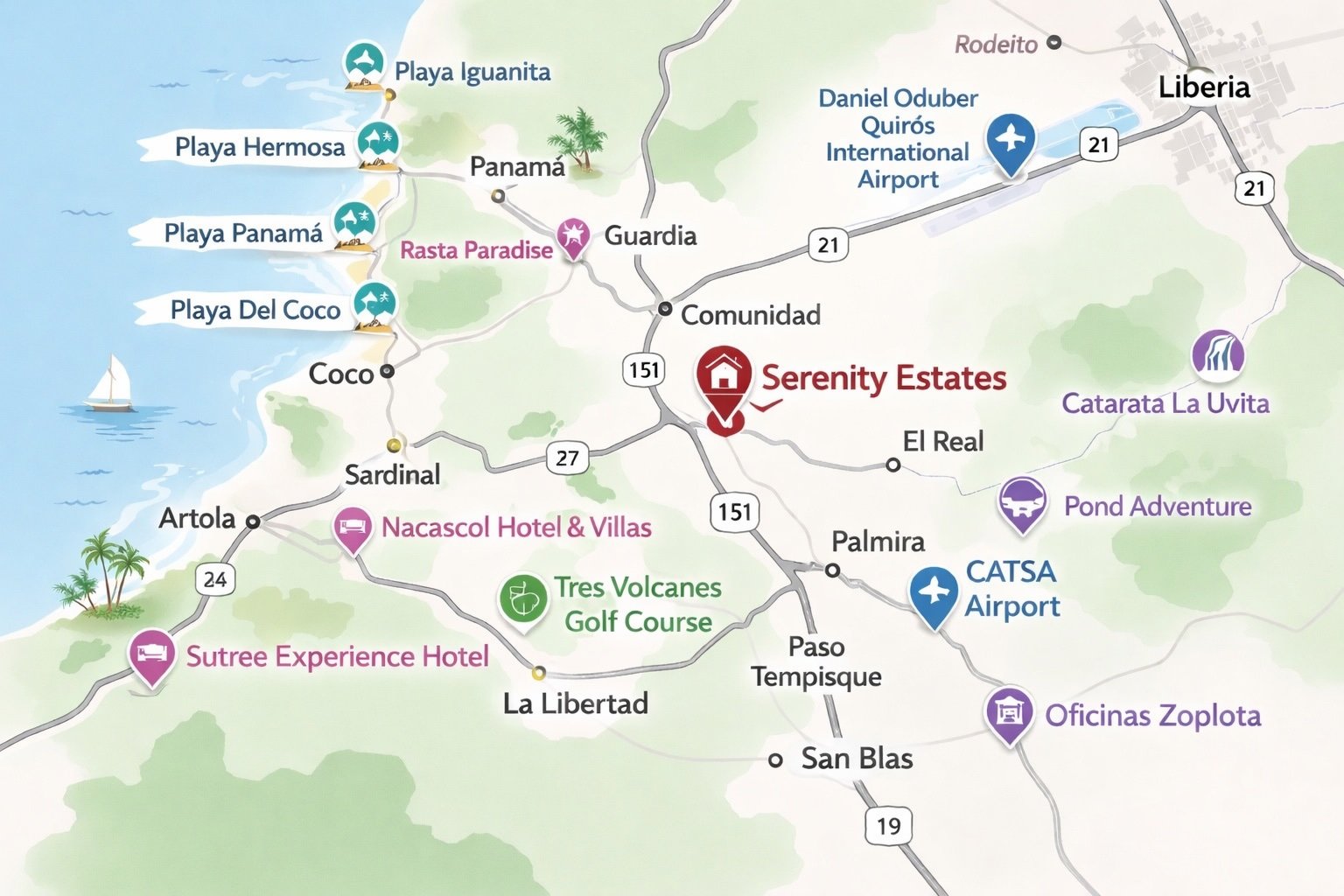 Your to be nearby map.